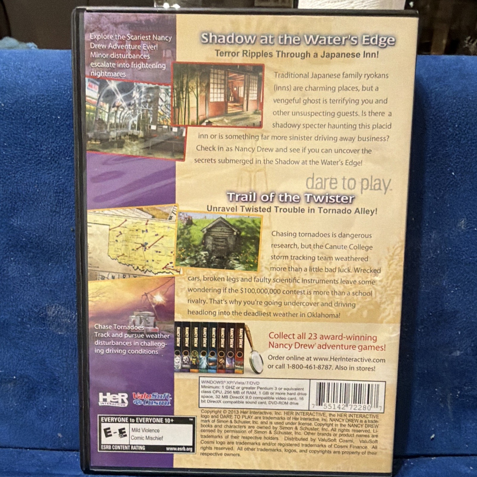 Nancy Drew: Shadow at the Water’s Edge And Trail Of Twister 2 Mystery Adventure