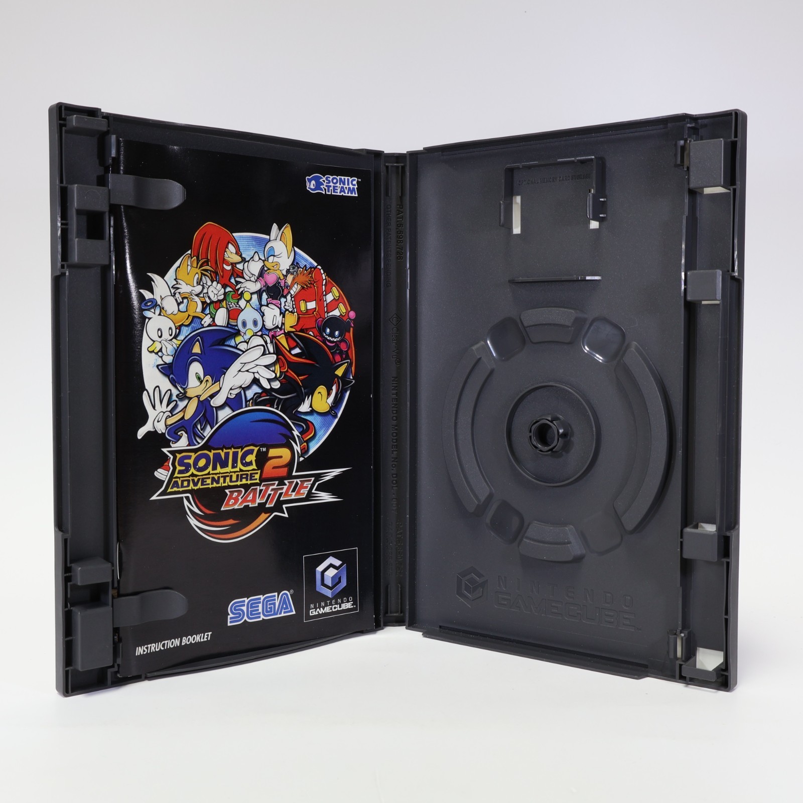 Sonic Adventure 2 Battle (GameCube) No Game Included W/reg Card – Auth Good Cond