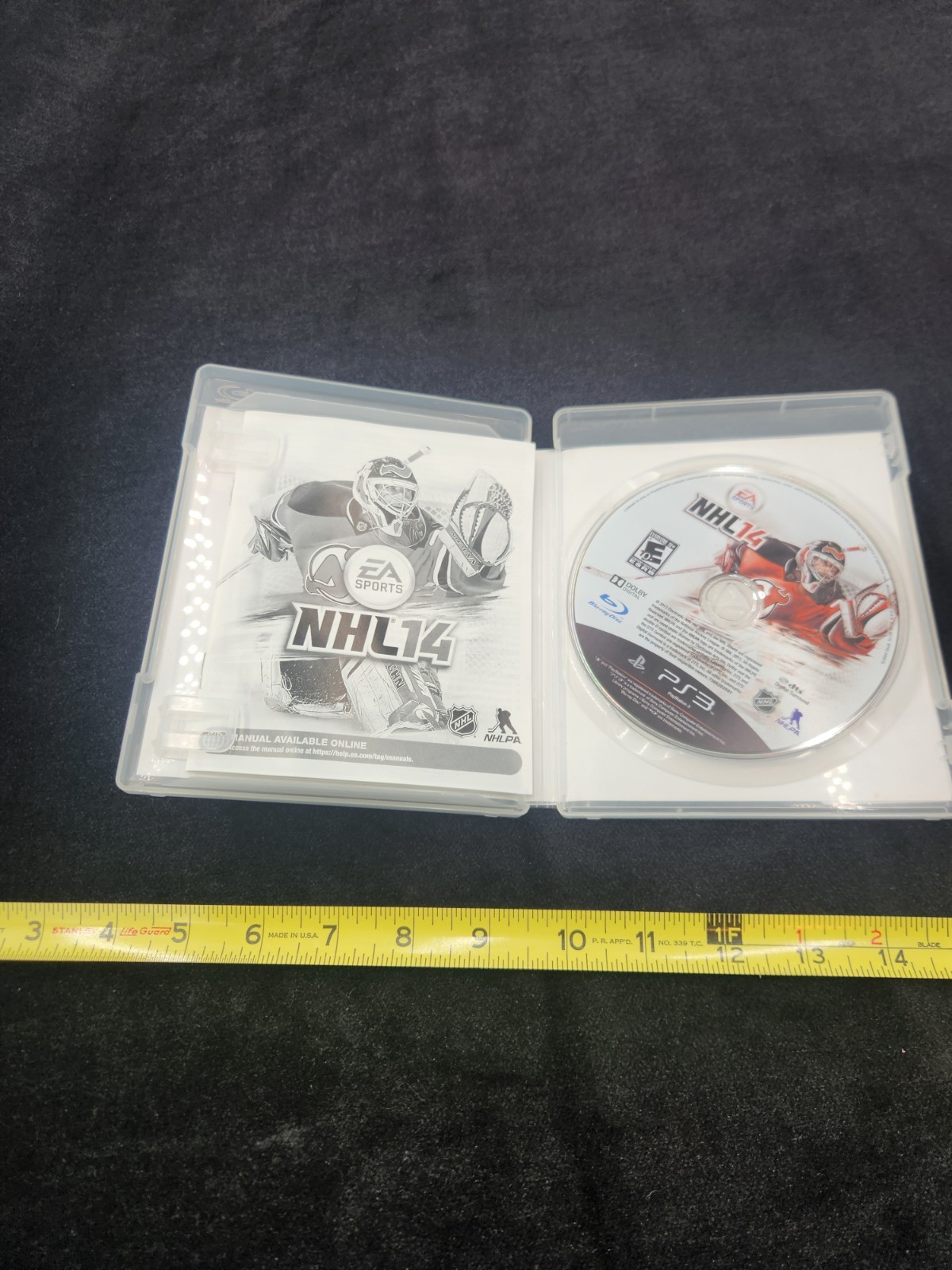 NHL14 PLAYSTATION 3 Used (PS3 Video Game + Instructions)
