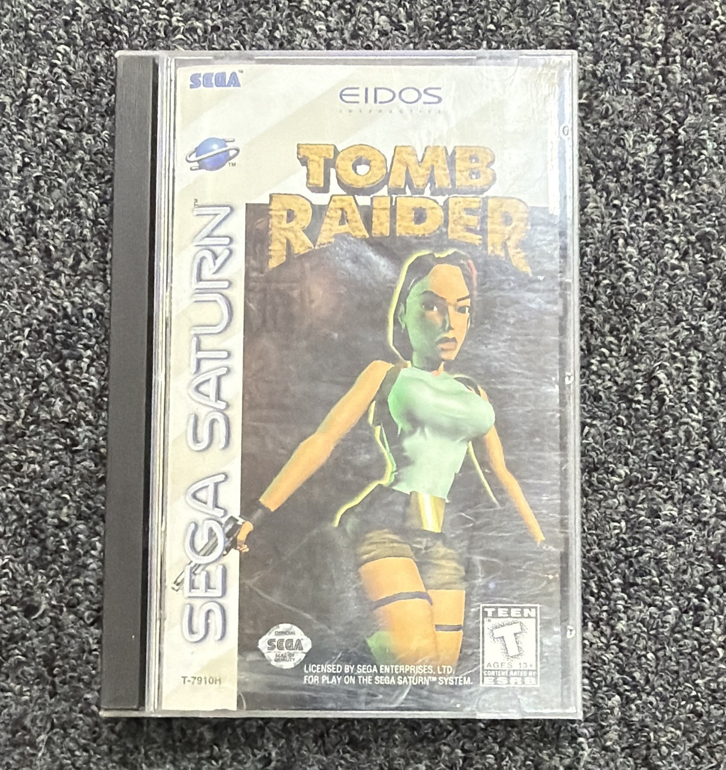 Eidos Tomb Raider (Sega Saturn) T-Teen Tomb Raider Series Video Game