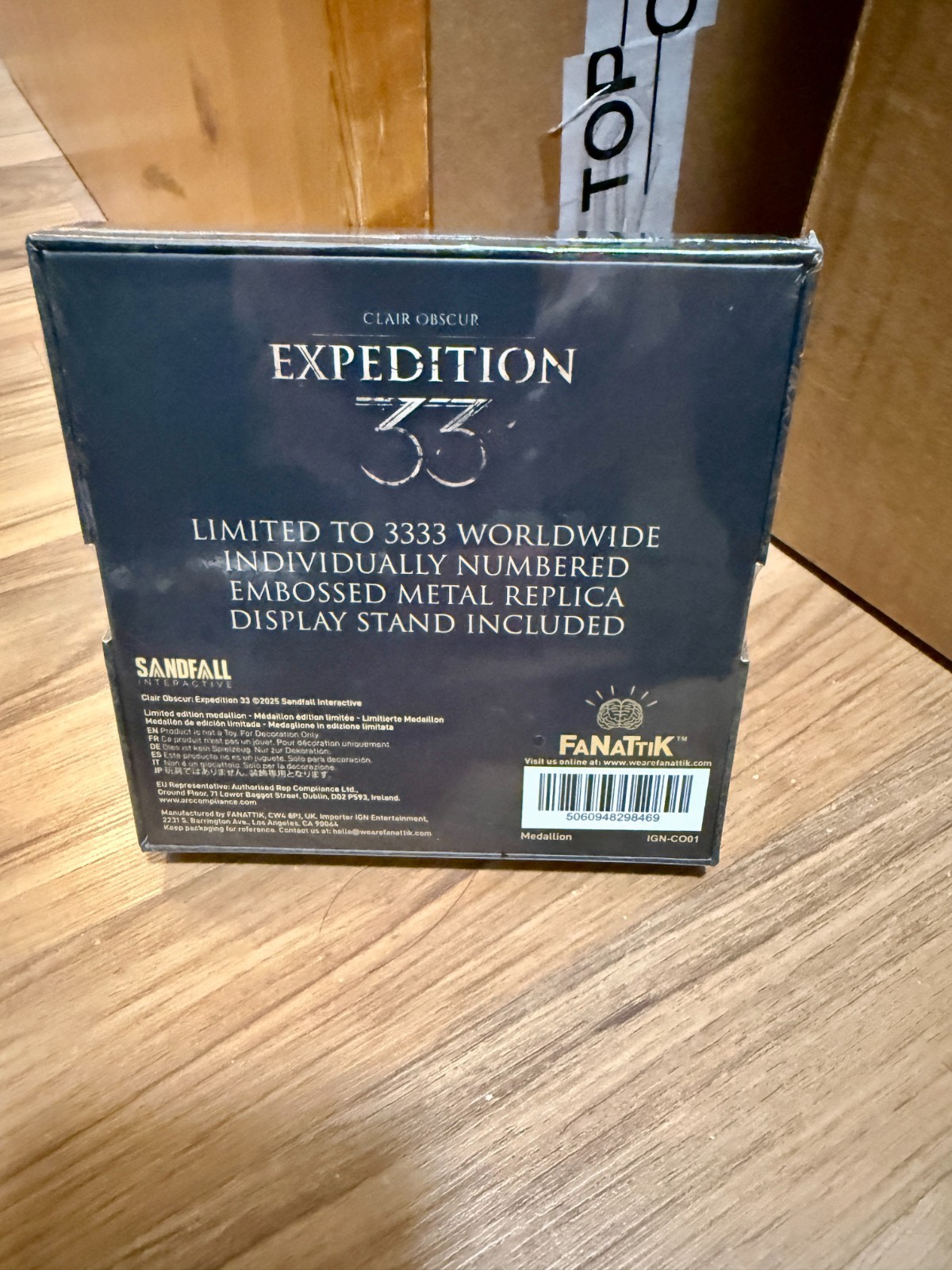 Expedition 33 – Lumiere Limited Edition – New SEALED – Medallion /3333