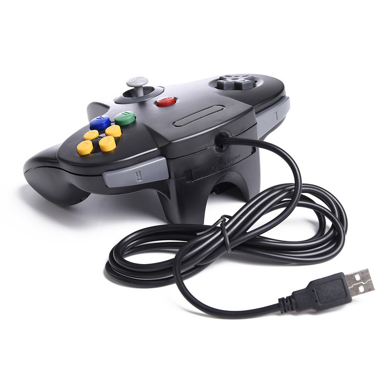 N64 NES SNES USB GAME Controller Wired/4.9ft PAD For PC Windows Raspberry Pi