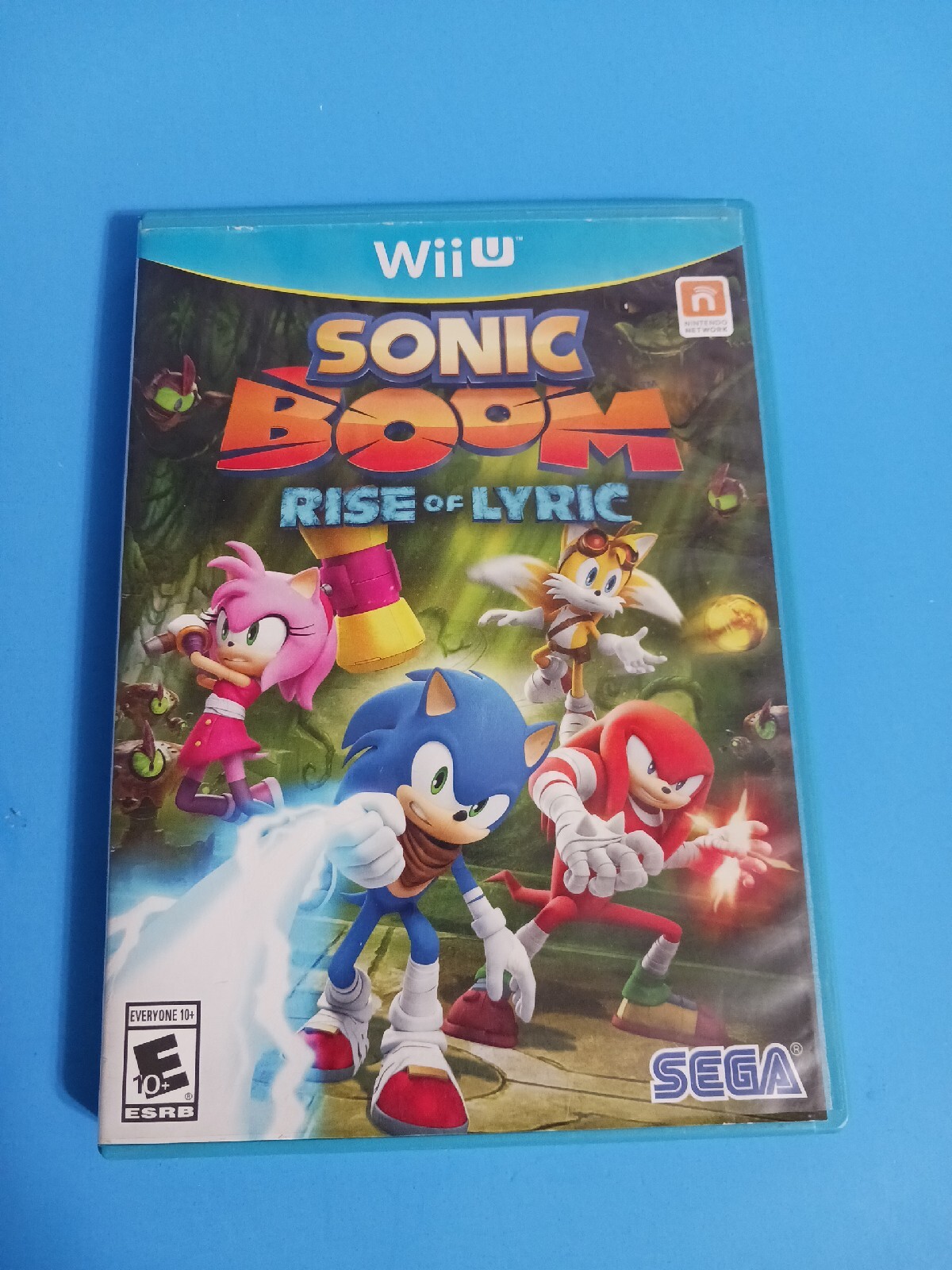 Sonic Boom: Rise of Lyric (Nintendo Wii U, 2012) w/ Case & Manual