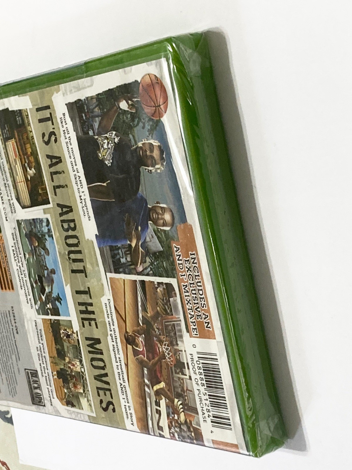 Original Microsoft XBOX AND 1 Streetball + Mixtape Video Game NEW FACTORY SEALED