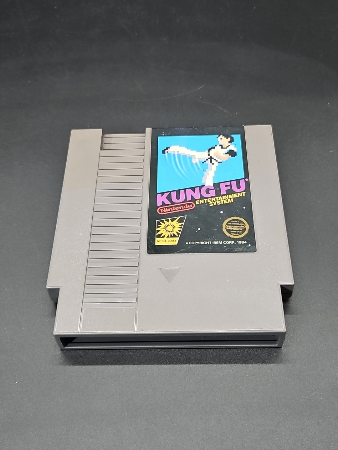 NINTENDO NES KUNG-FU ORIGINAL CARTRIDGE ONLY Writing On The Back