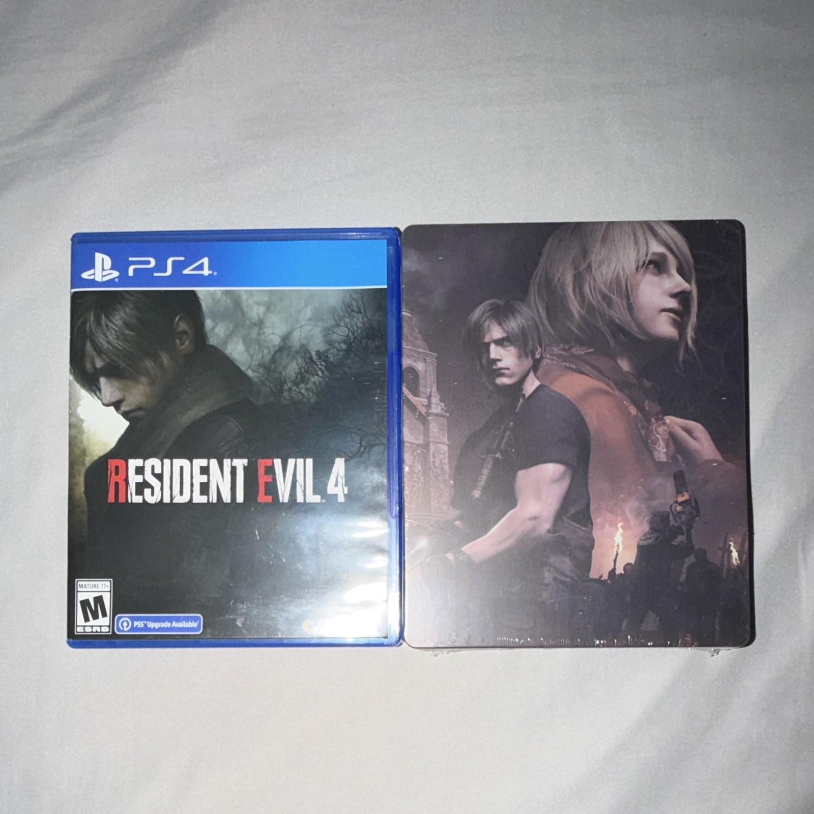 *SEALED*Resident Evil 4 SteelBook Edition Sony PlayStation 4 PS4 w/ PS5 Upgrade