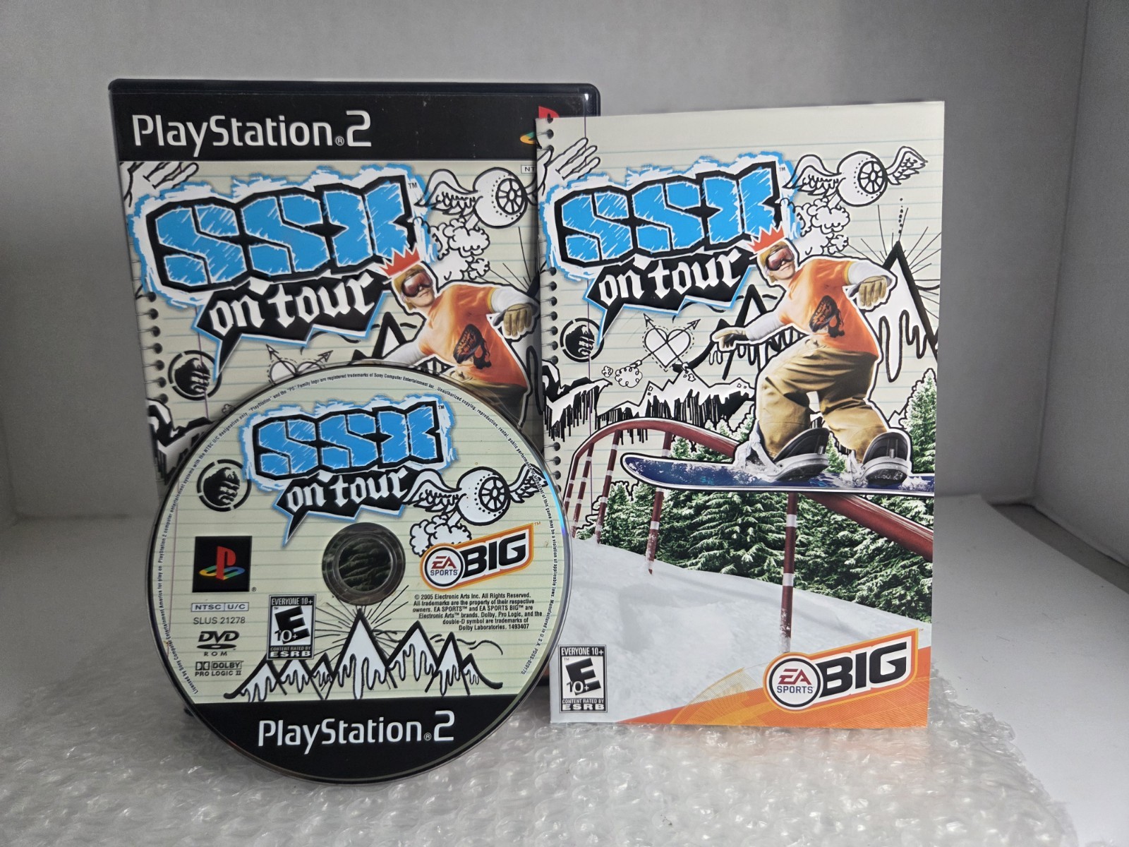 SSX On Tour Sony Sony PlayStation 2 PS2 Complete In Box CIB Tested EA Sports Big