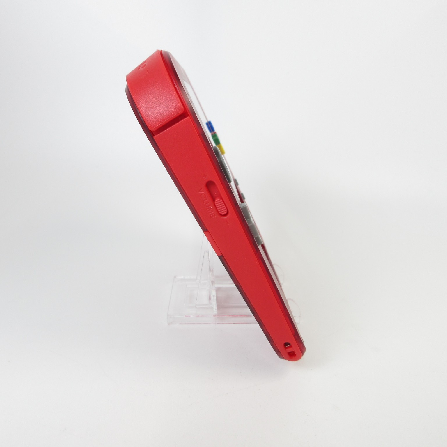 【Very Good】Nintendo 2DS Pokemon Clear Red Console ONLY Japanese Edition #NET0325