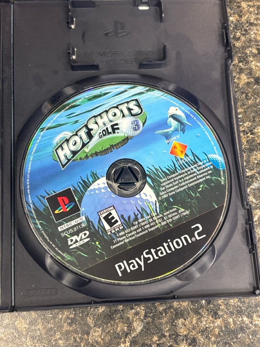 Used SONY Playstation 2 PS2 HOT SHOTS GOLF 3 Game w/Case (QUI004428)