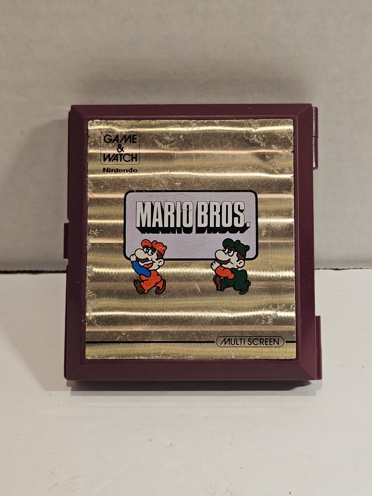 NINTENDO GAME & WATCH Mario Brothers MULTI-SCREEN 1983 Vintage