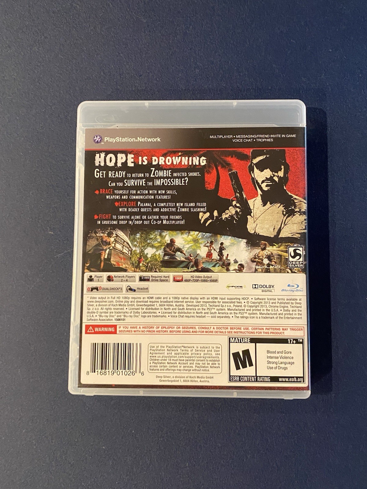 Dead Island: Riptide Special Edition PlayStation 3, 2013 PS3 Tested Complete +