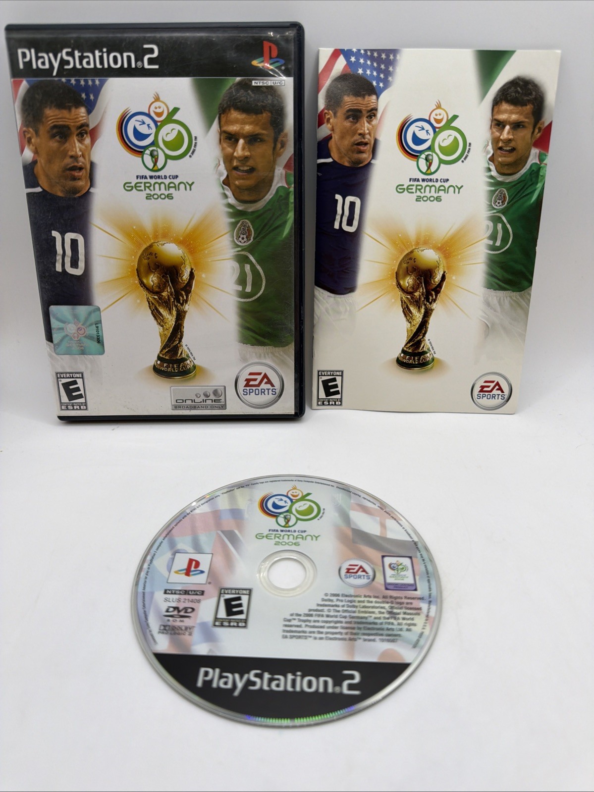 FIFA World Cup Germany 2006 (Sony PlayStation 2 PS2, 2006) Game, Manual and Case