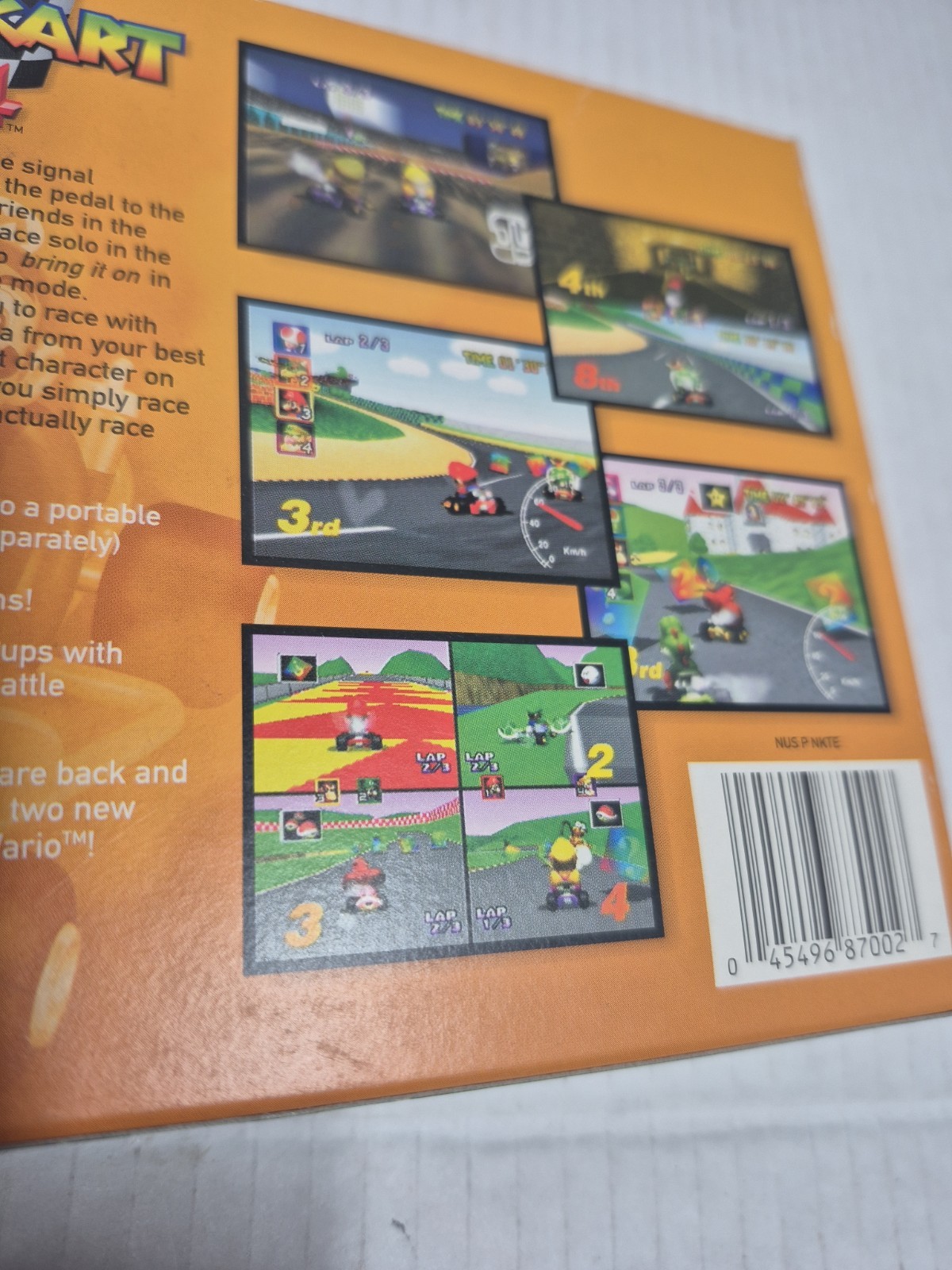 Mario Kart 64 for Nintendo 64 N64 – Video Game Box Only | NO GAME