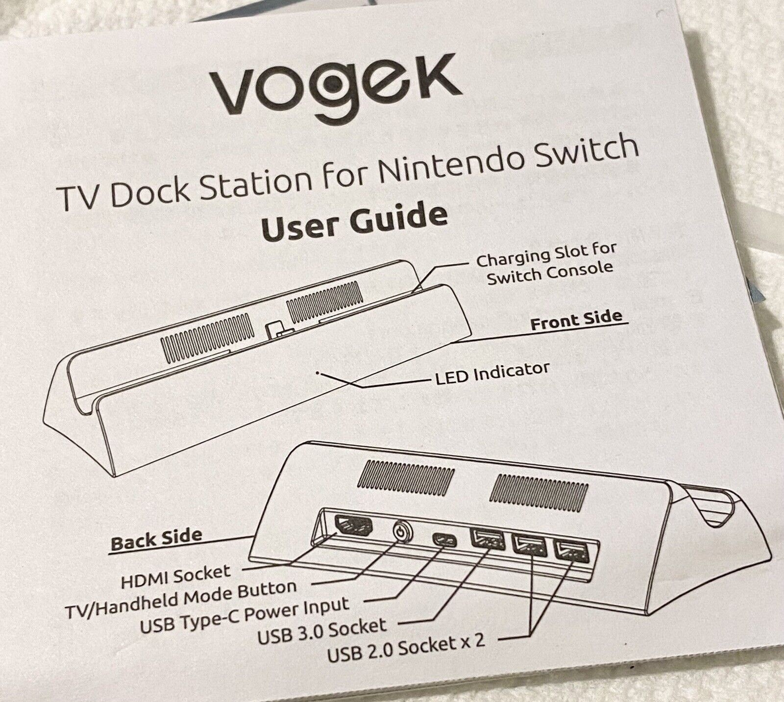 New Docking Station For Nintendo Switch OLED Model HDMI Adapter Connect to TV
