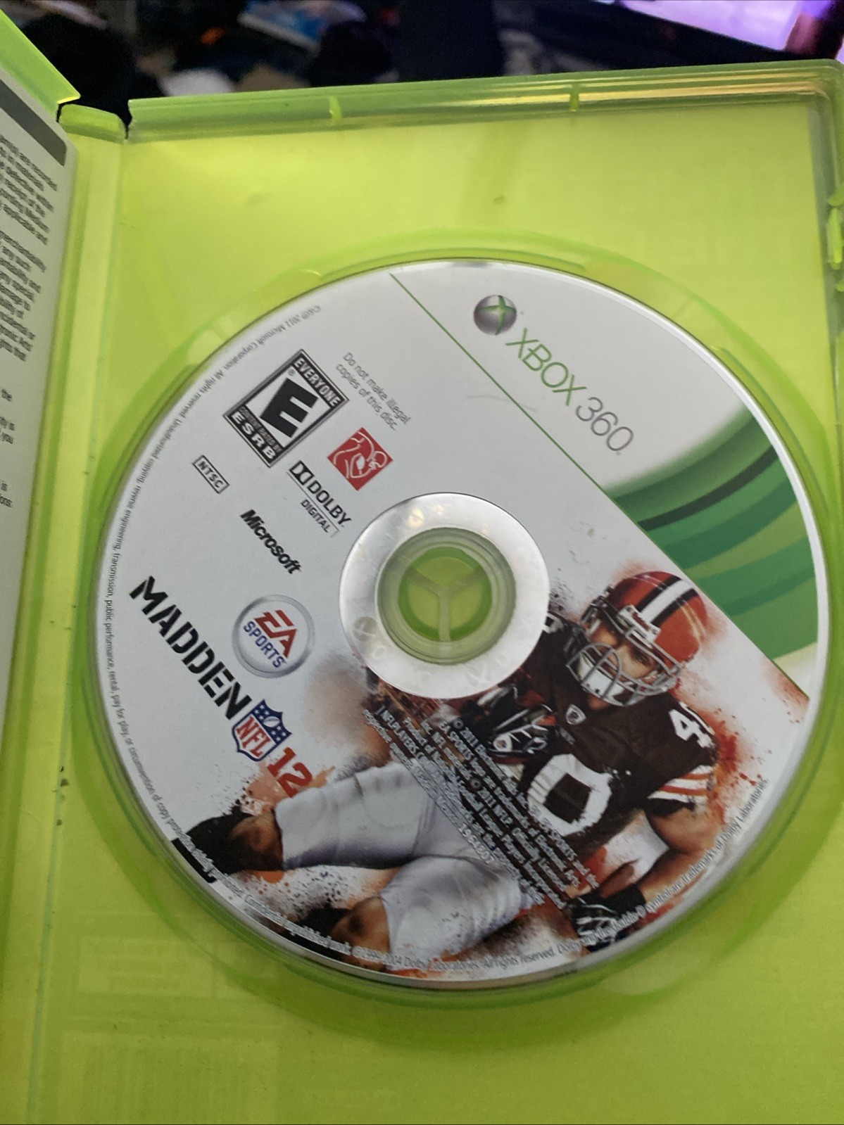 Madden NFL 12 (Microsoft Xbox 360, 2011)