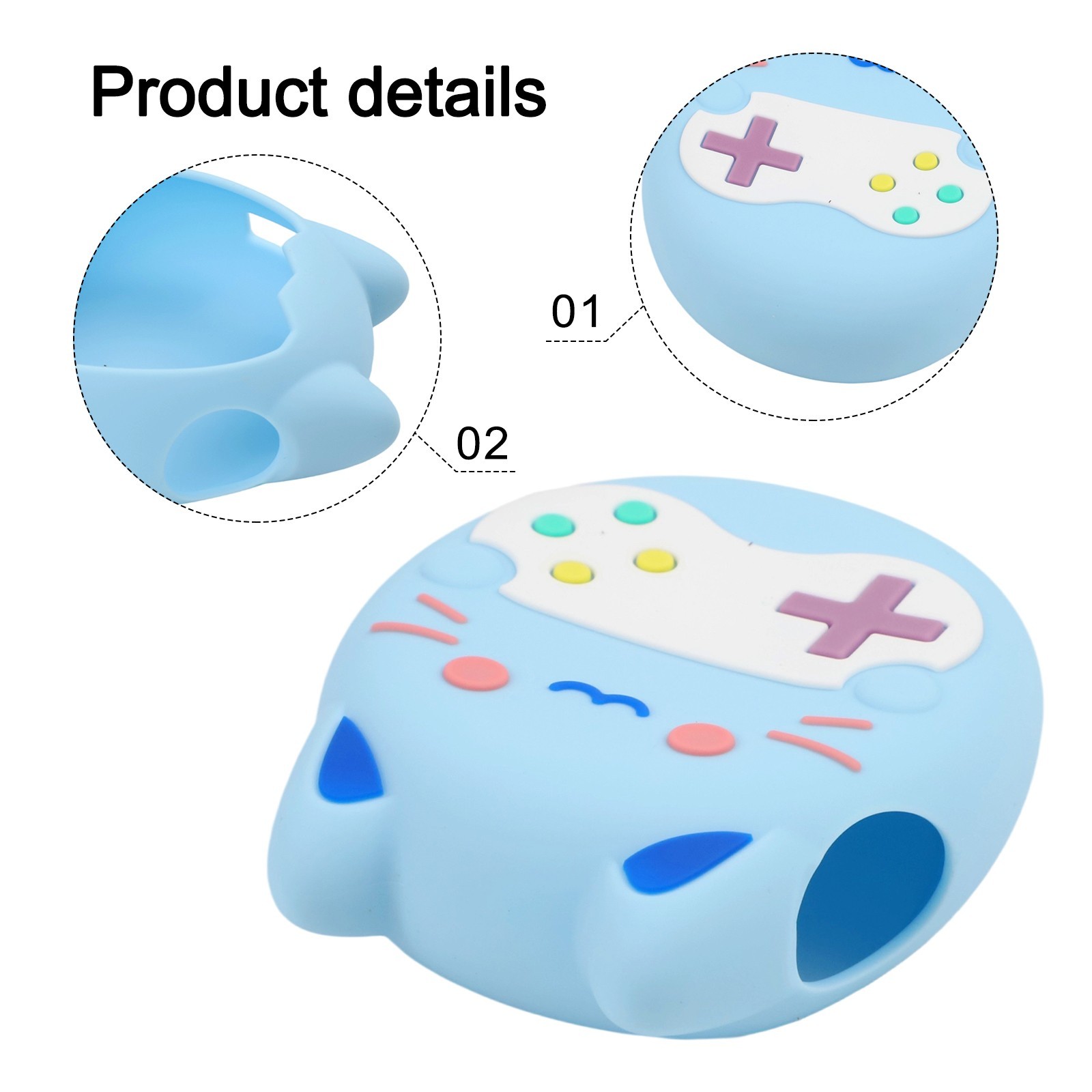 UltraThin Silicone Case Soft Non Slip Fit for Tamagotchi Paradise Device