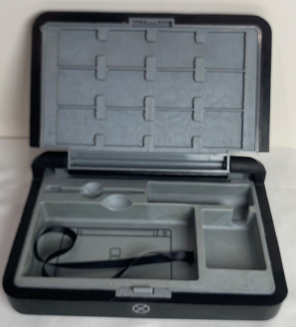 NERF NINTENDO DS Black FOAM Armor Case Hasbro 2007 Video Game System Holder