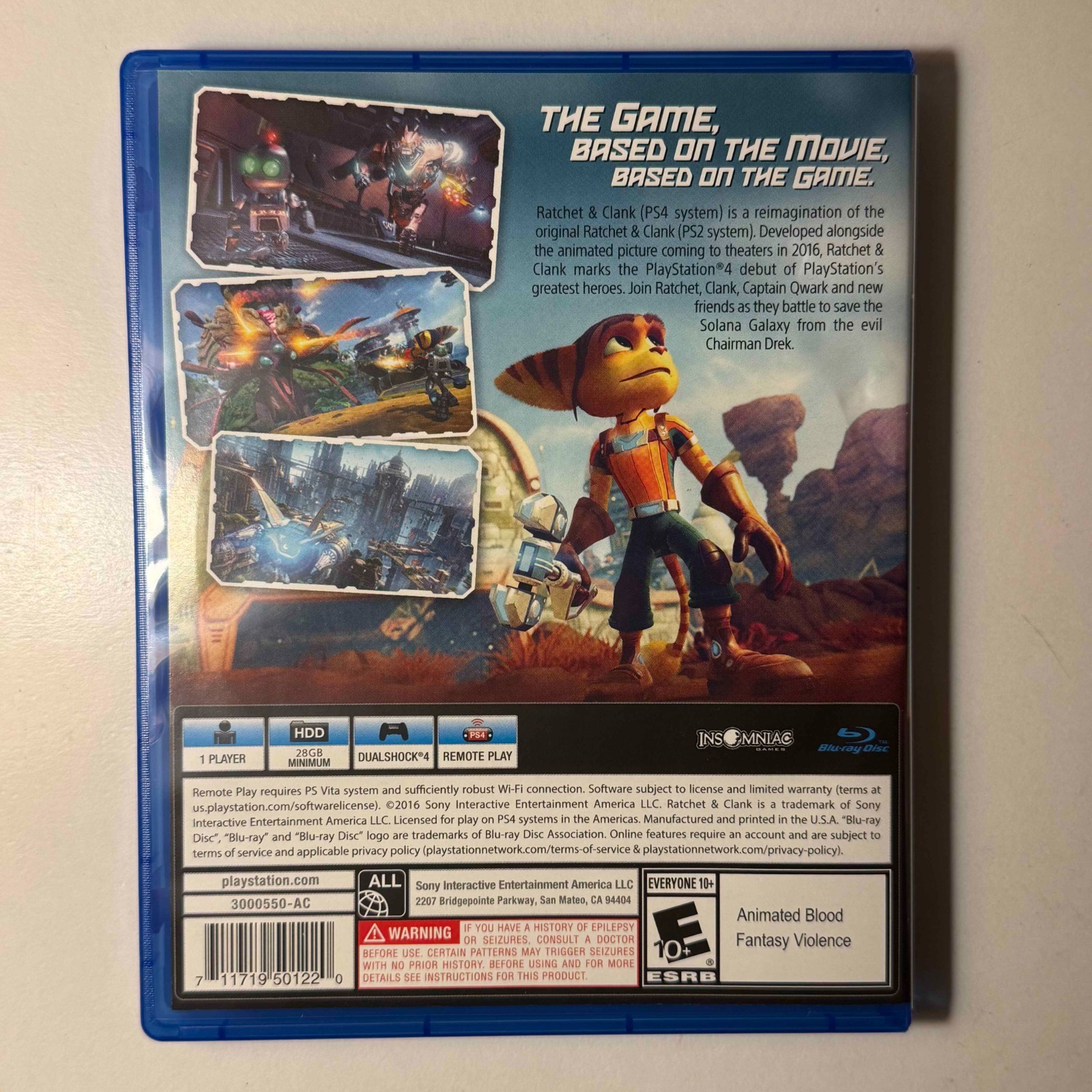 Ratchet & Clank | PS4 | Lot #6 | PRISTINE | Bundle 3+ Games & Save