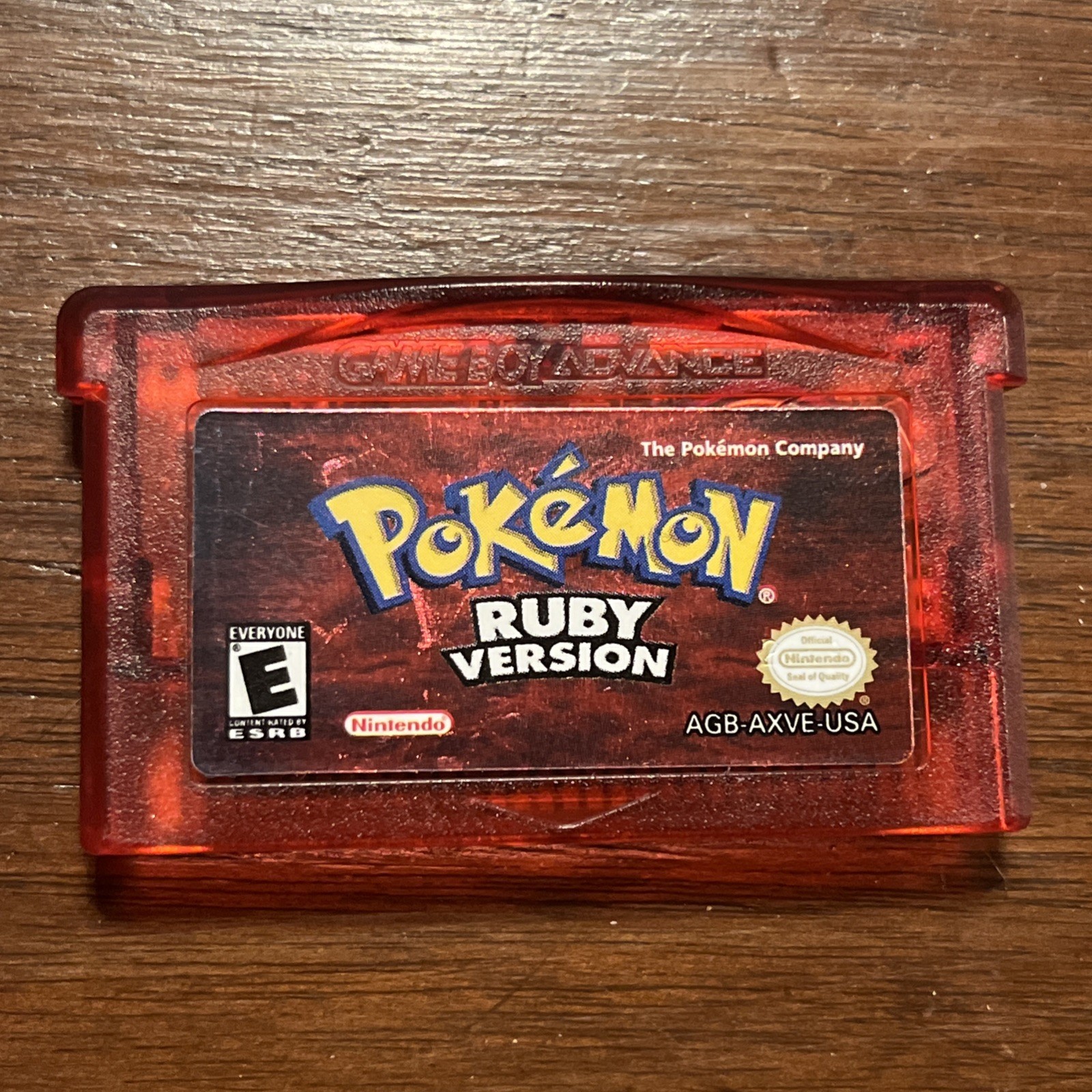 Pokémon Ruby Version (Game Boy Advance GBA, 2003) Authentic, Tested – Works!