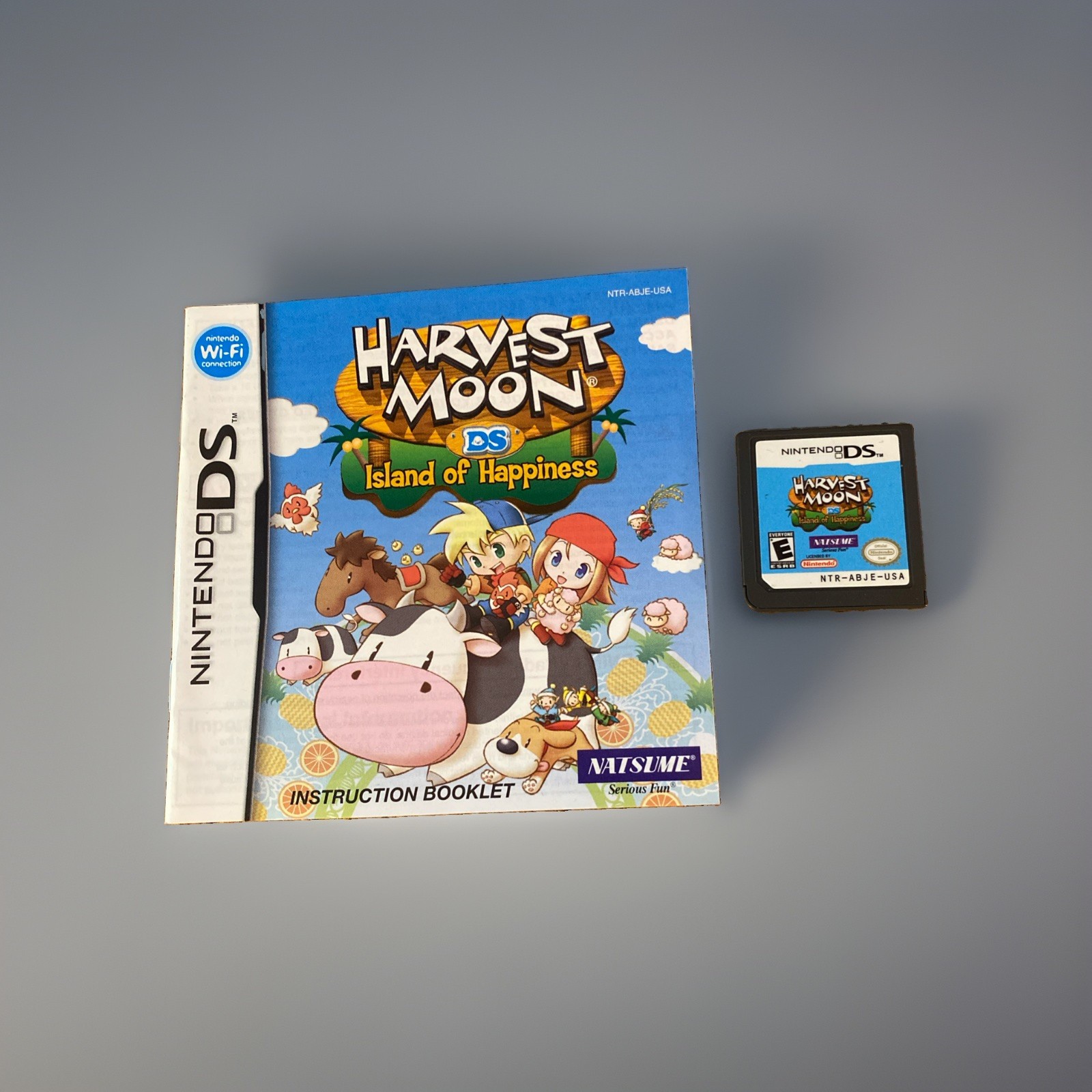 (US Game Version,English) Harvest Moon DS Cute/Grand Bazaar/Island of Happiness
