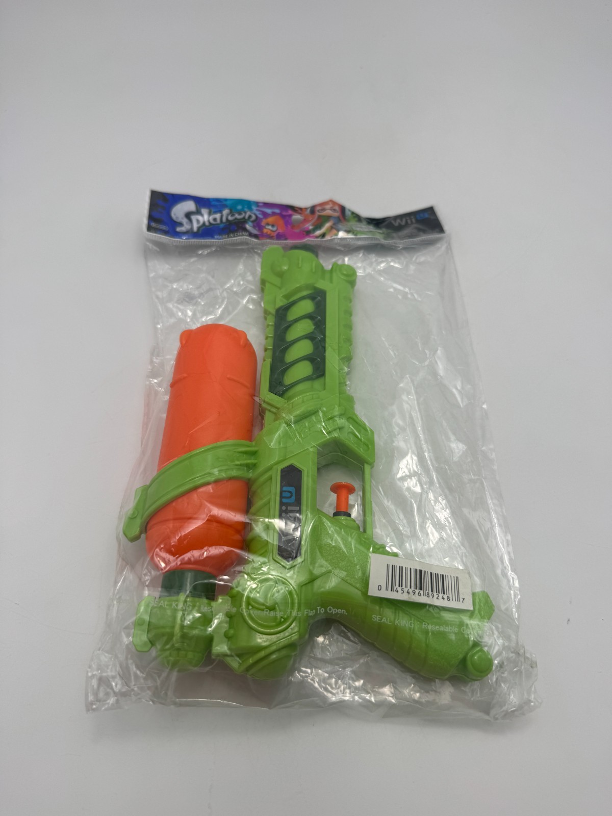 Splatoon Wii U Promotional Get Inked Water Toy Gun Blaster