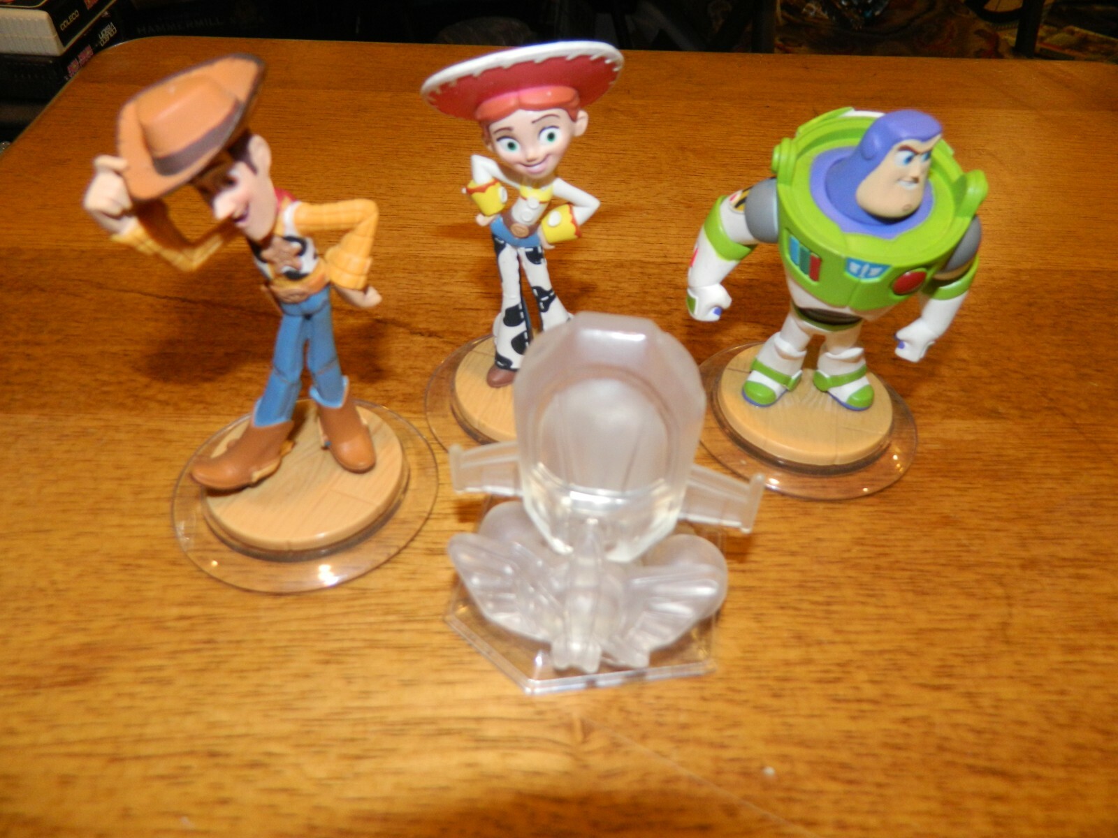 Lot of 4 Disney Infinity Toy Story Figures Woody Jessie Buzz Lightyear