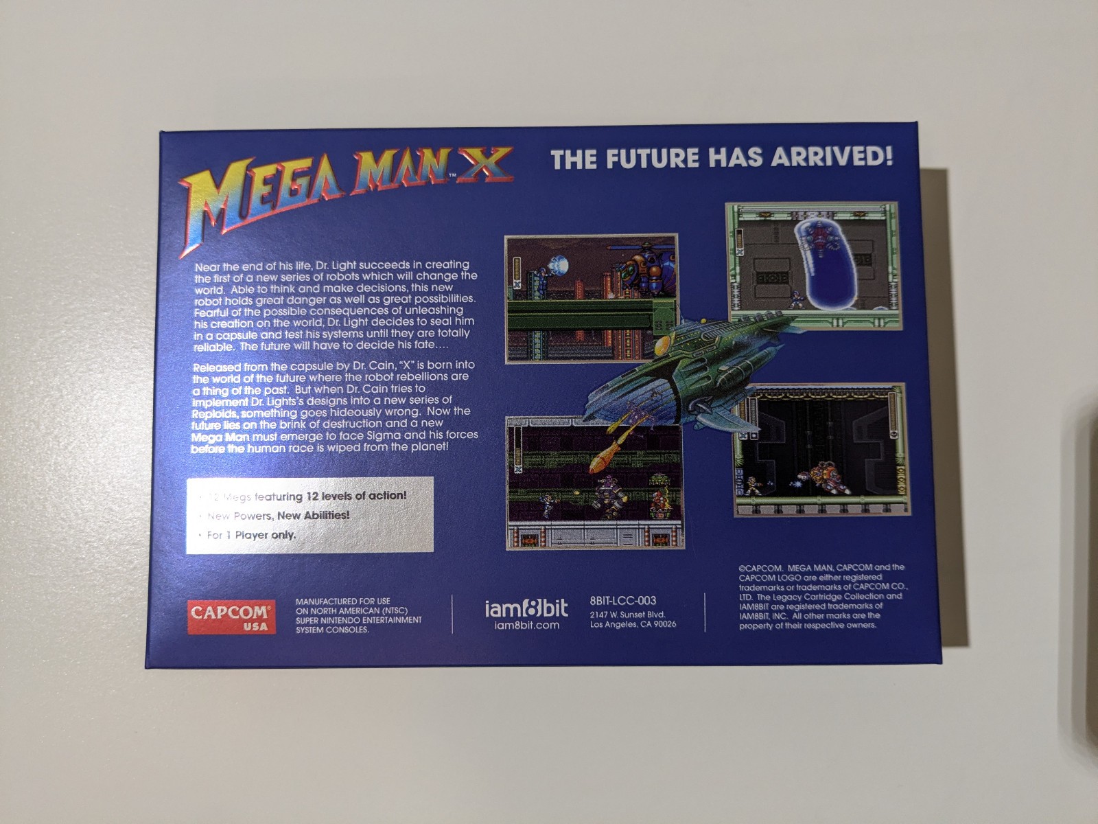 Mega Man X iam8bit Legacy Cartridge Collection Limited Edition SNES 30th