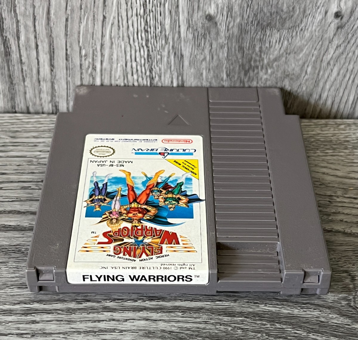 Flying Warriors (Nintendo NES, 1991) Authentic Cartridge Only