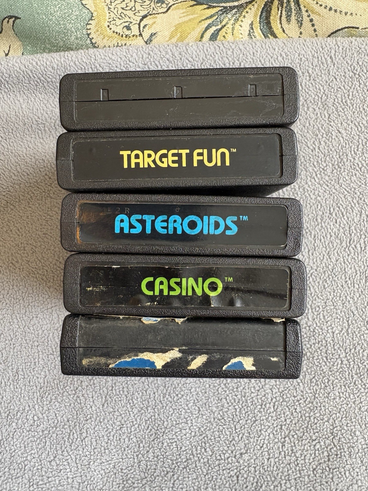Atari 2600 Console Lot w/ Games, Joysticks, Paddles, Carrying Case Dig Dug