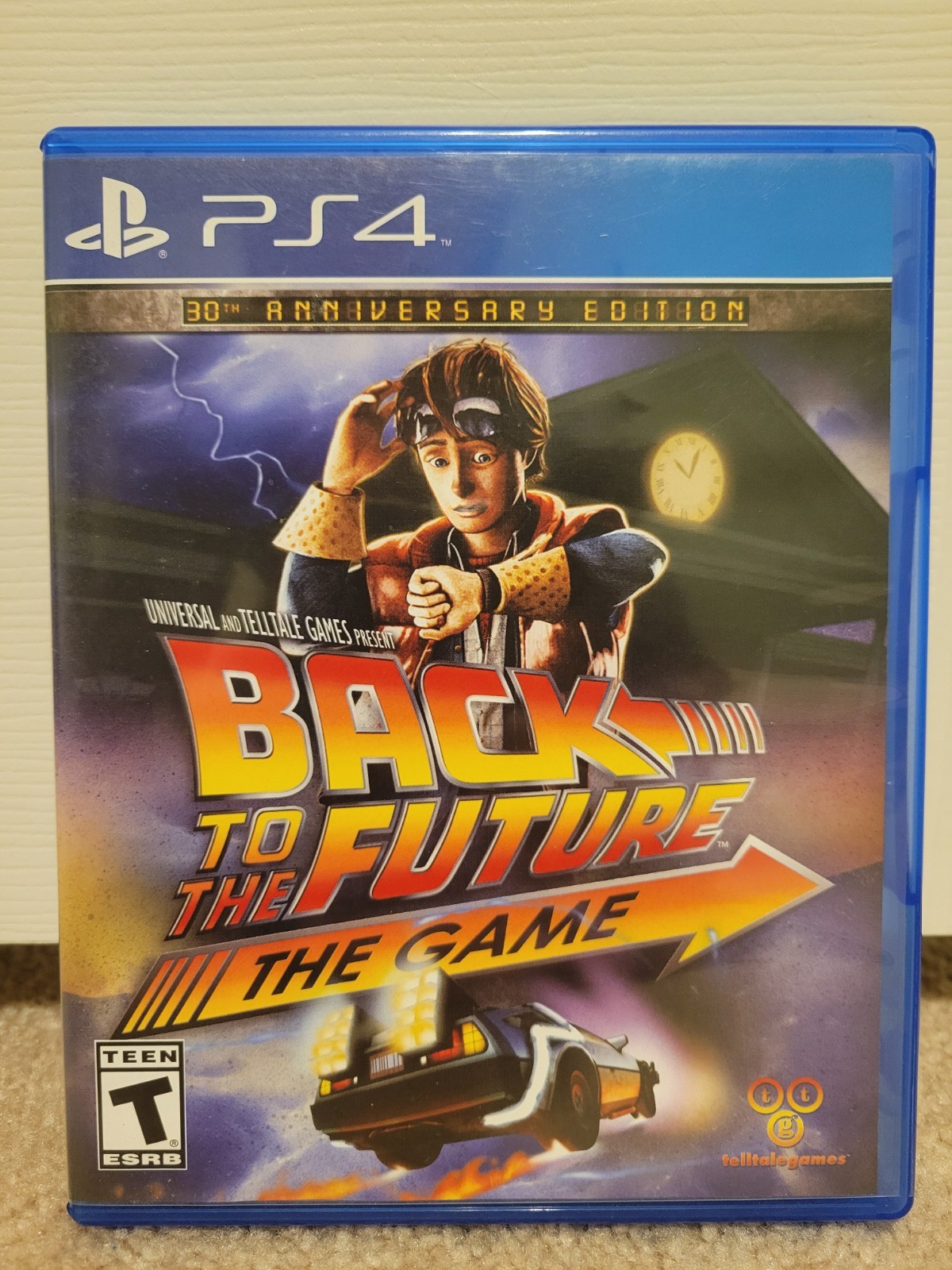 Back to the Future 30th Anniversary PS4 CIB COMPLETE, Tested