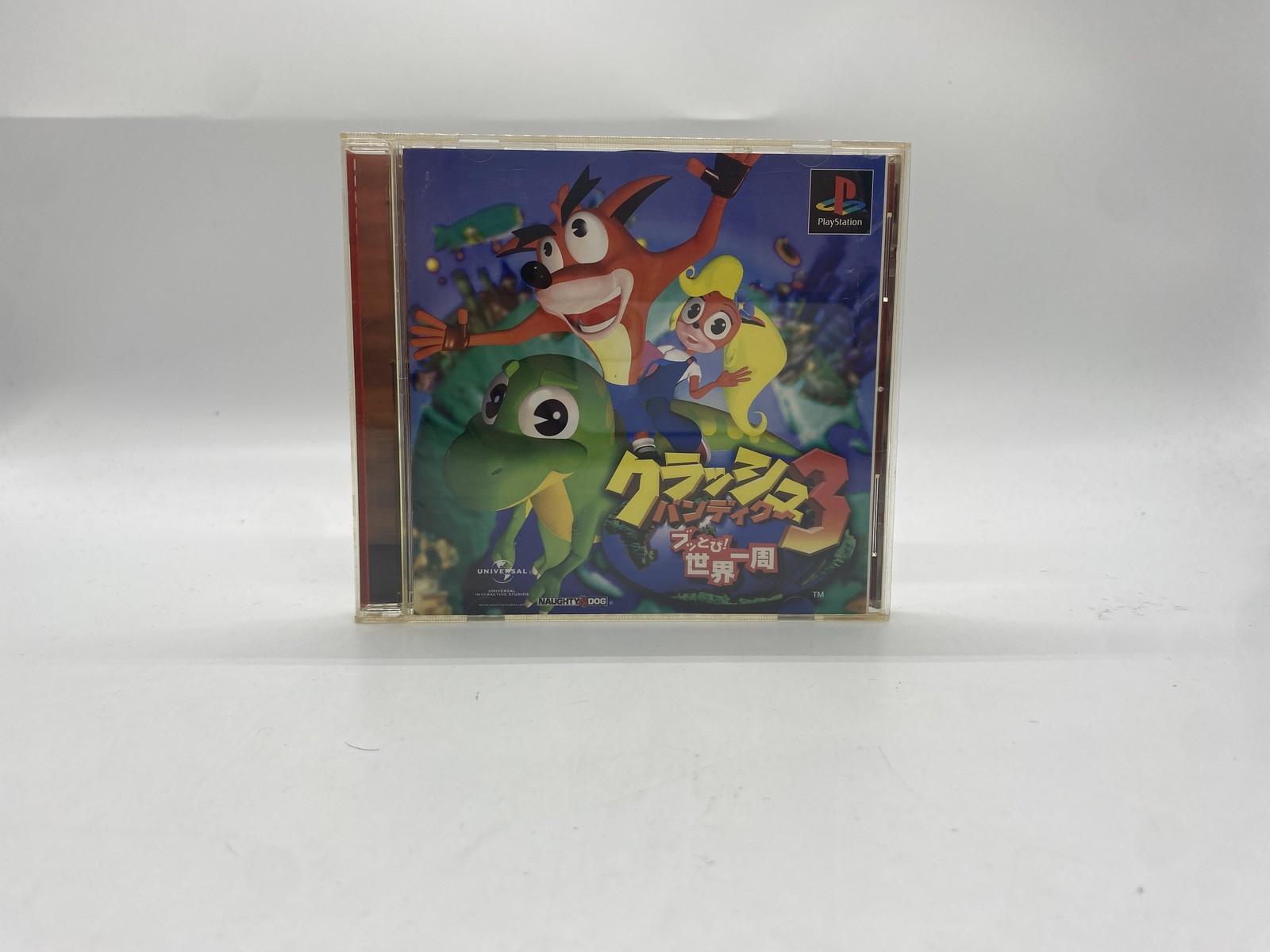PlayStation 1 PS1 Console w/ CRASH BANDICOOT 1 2 3 3 set SCPH-7000 JP Ver.