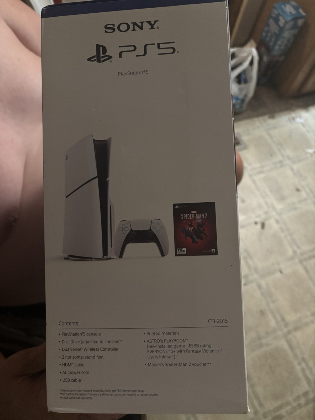 Sony PlayStation 5 Slim 1TB 4K Console Marvel’s Spider-Man 2 Bundle Wi-Fi