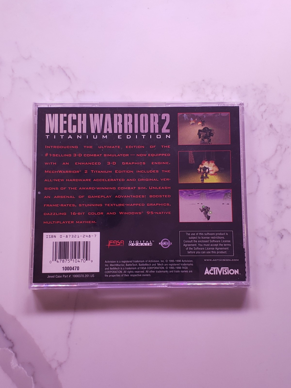 MechWarrior 2: Titanium Edition (PC, 1998) Jewel Case NEW SEALED