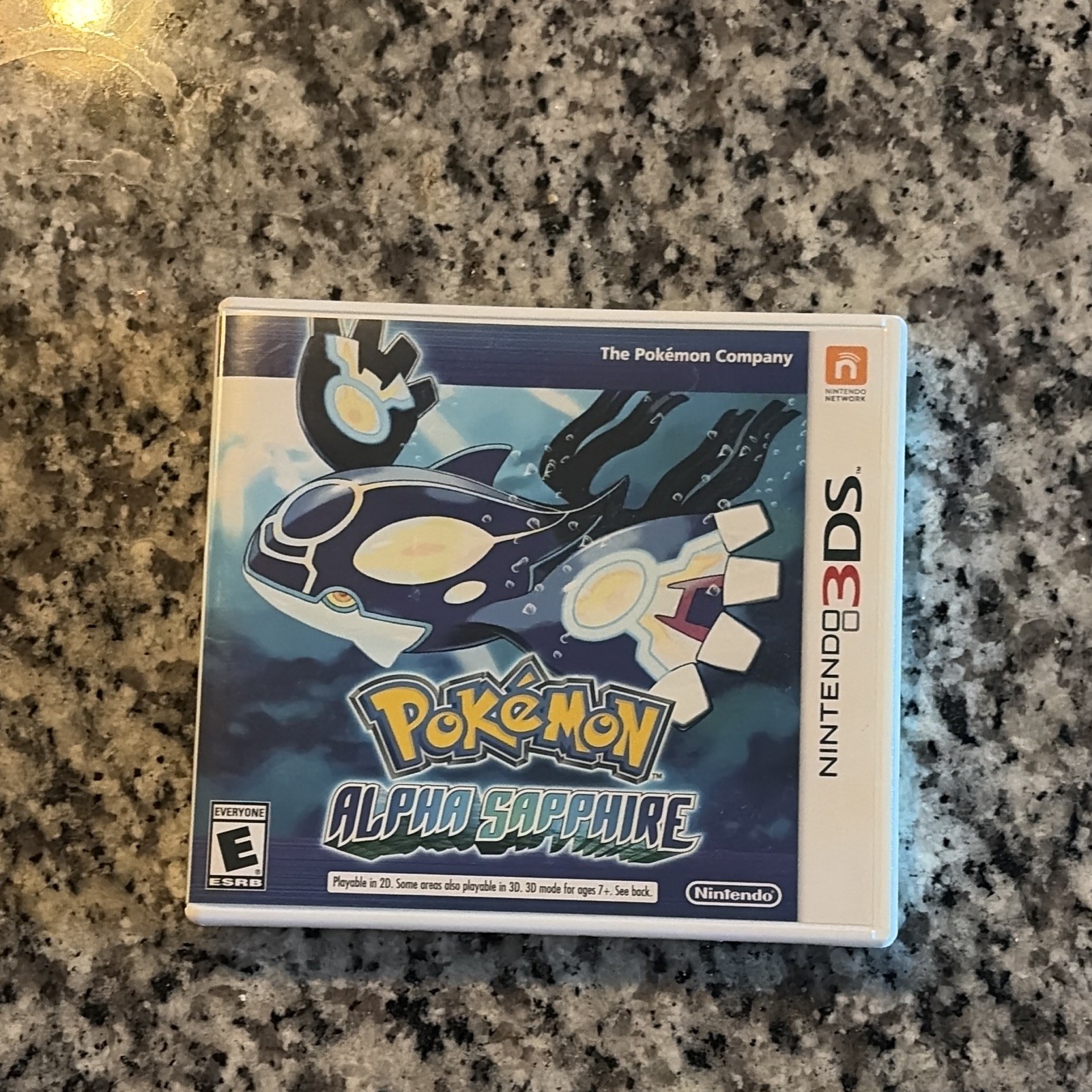 Pokémon Alpha Sapphire Nintendo 3DS Role Playing Game w/ Case, Manual