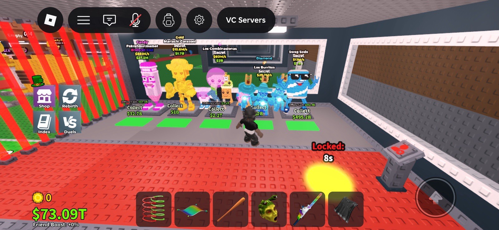 Steal a Brainrot Base Full of Secrets and Good Brainrots (dm B4 Buying)