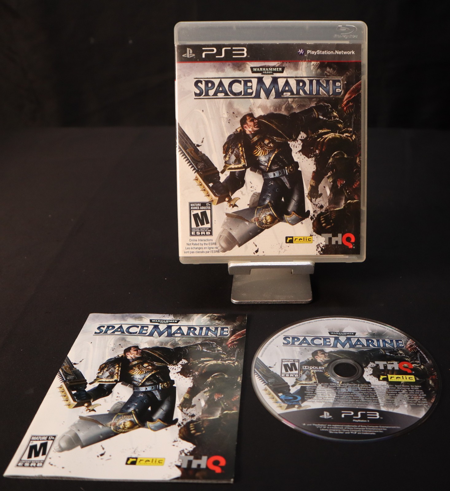 Warhammer 40000: Space Marine Sony PlayStation 3 PS3 Complete CIB Tested