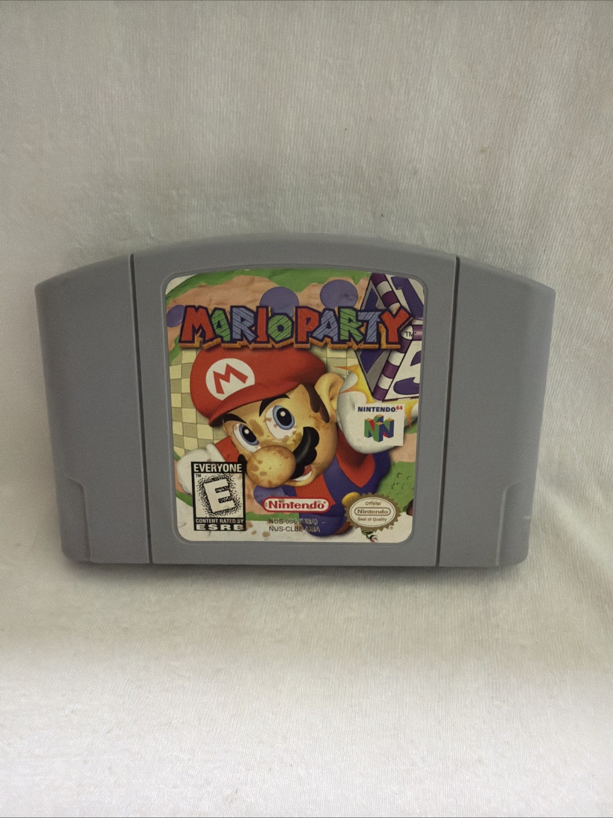 Mario Party 1 Nintendo 64 N64 Game Cartridge *TESTED* NICE! AUTHENTIC vintage