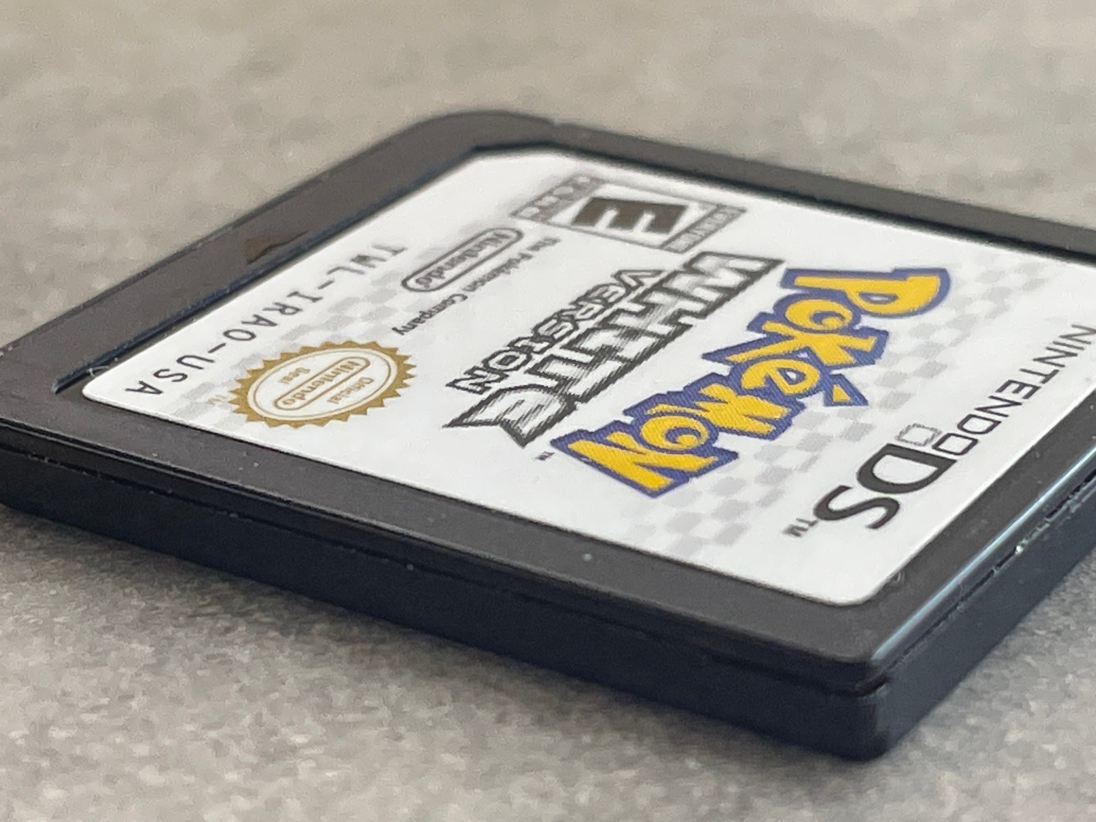 Pokemon White Version 1 AUTHENTIC GENUINE Nintendo DS 3DS 2DS XL COMPLETE CIB