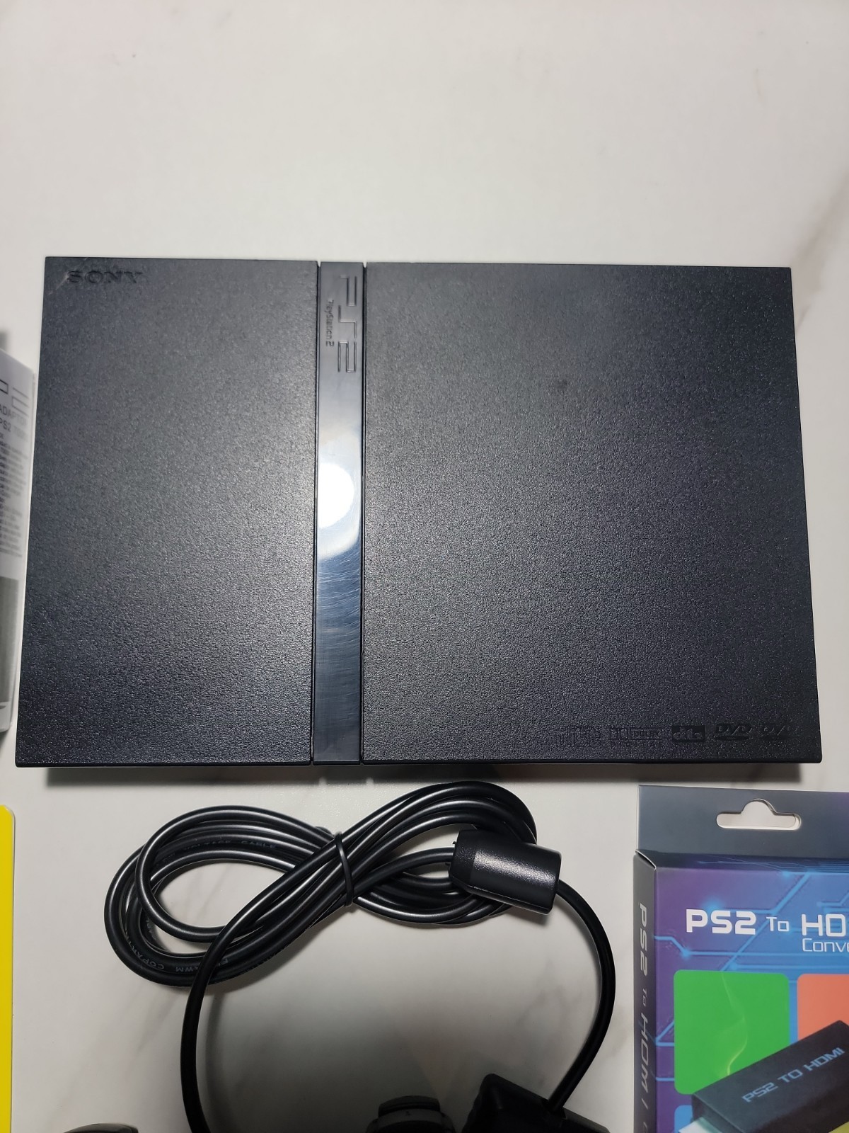 Sony PlayStation 2 PS2 Slim Console System OEM Bundle Tested With HDMI adapte