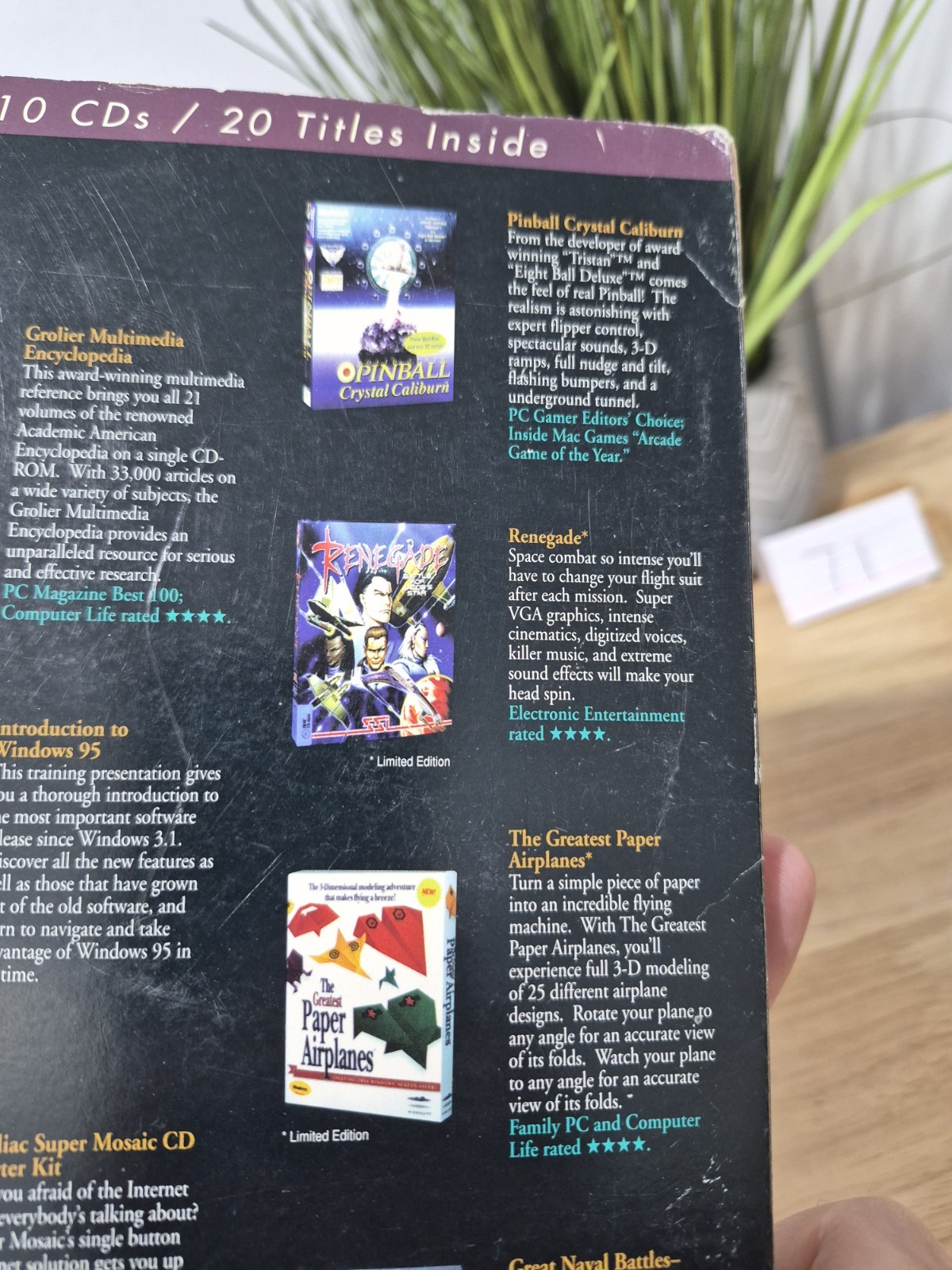 The Gold CD Pack PC Software/Game Collection Bundle Windows 95