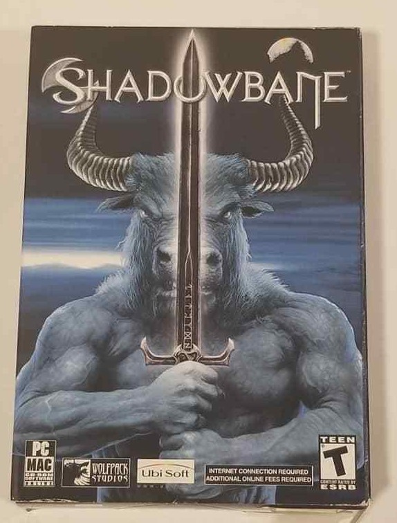 Shadowbane Windows Mac 2003 Wolfpack Studios RPG Ubi Soft Rated Teen PC Game