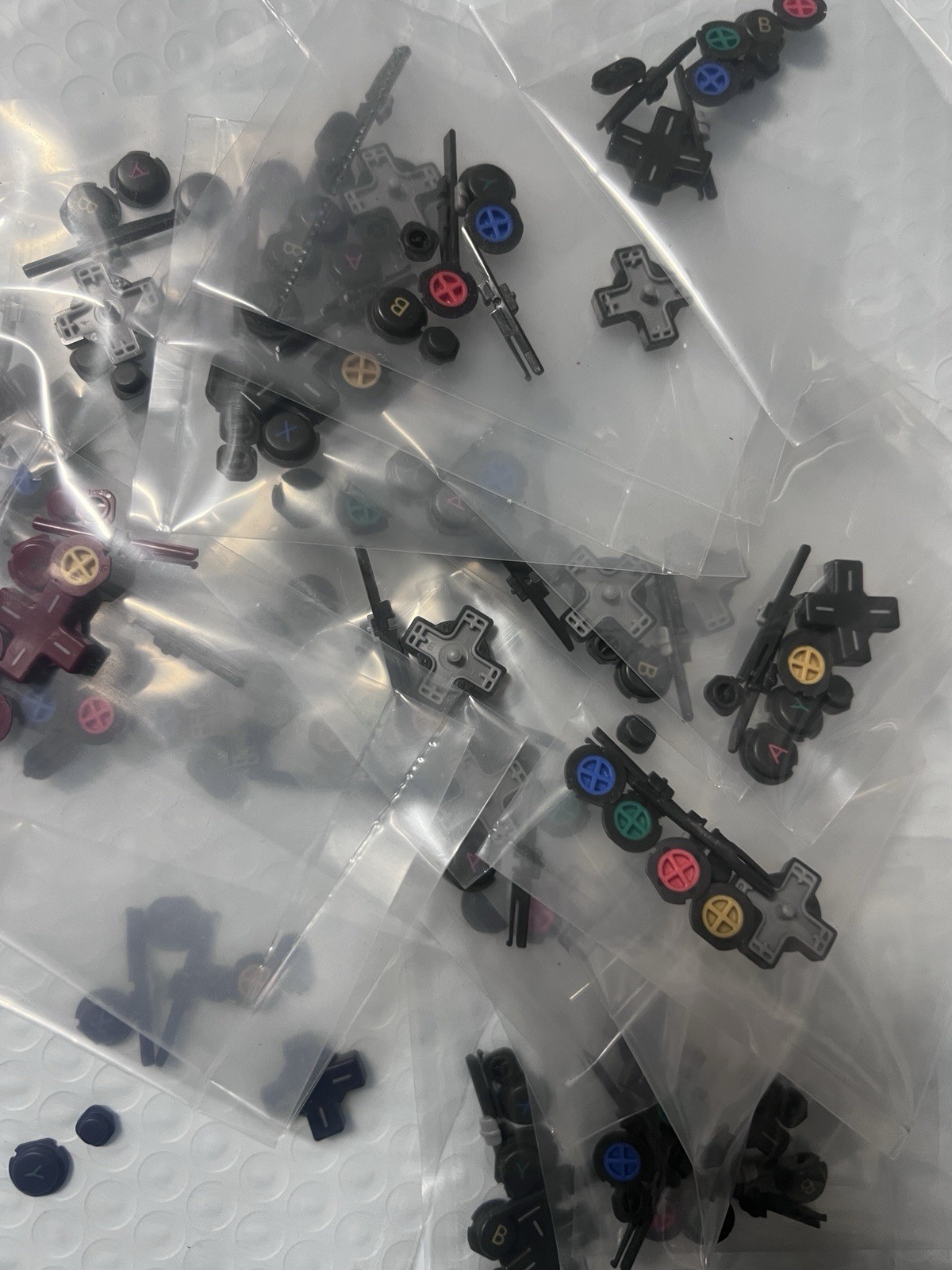new nintendo 3ds xl buttons Lot Of 100 Sets Of Mixed Color