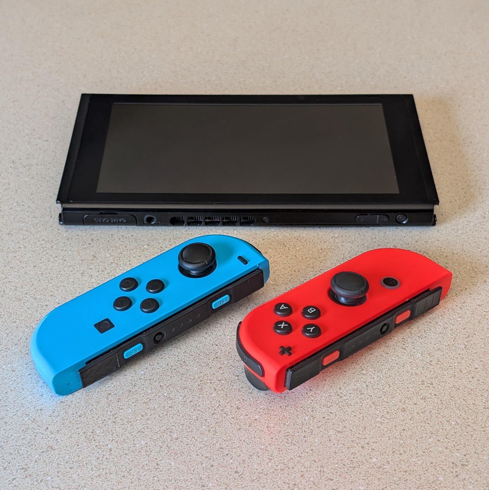 Nintendo Switch Console System with Joy-Cons, Dock, Cables, Games (Excellent)