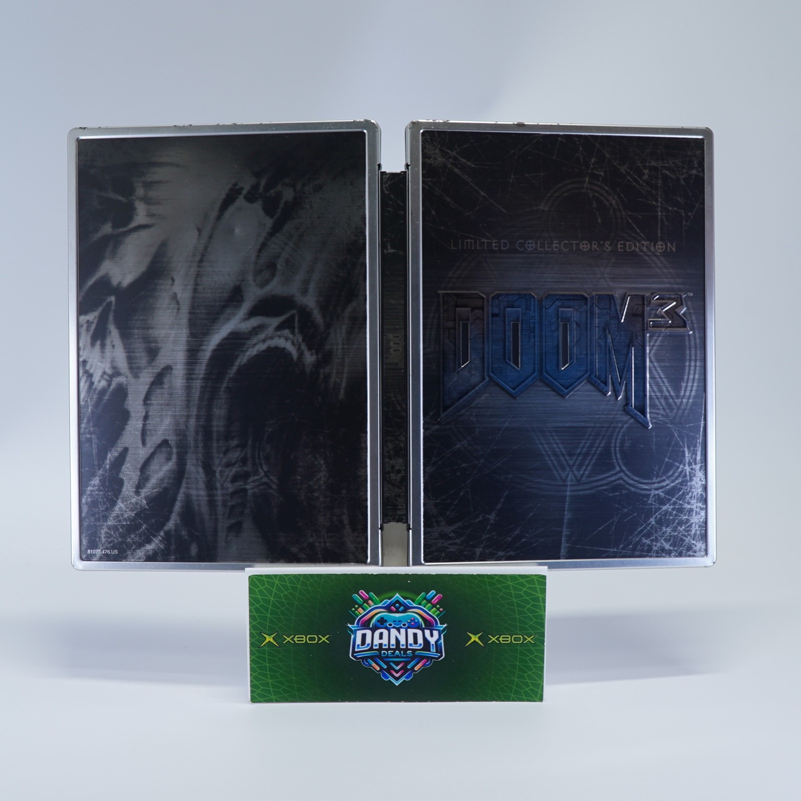Doom 3 Limited Collector’s Edition CIB W/ Slipcover + Manual – Xbox