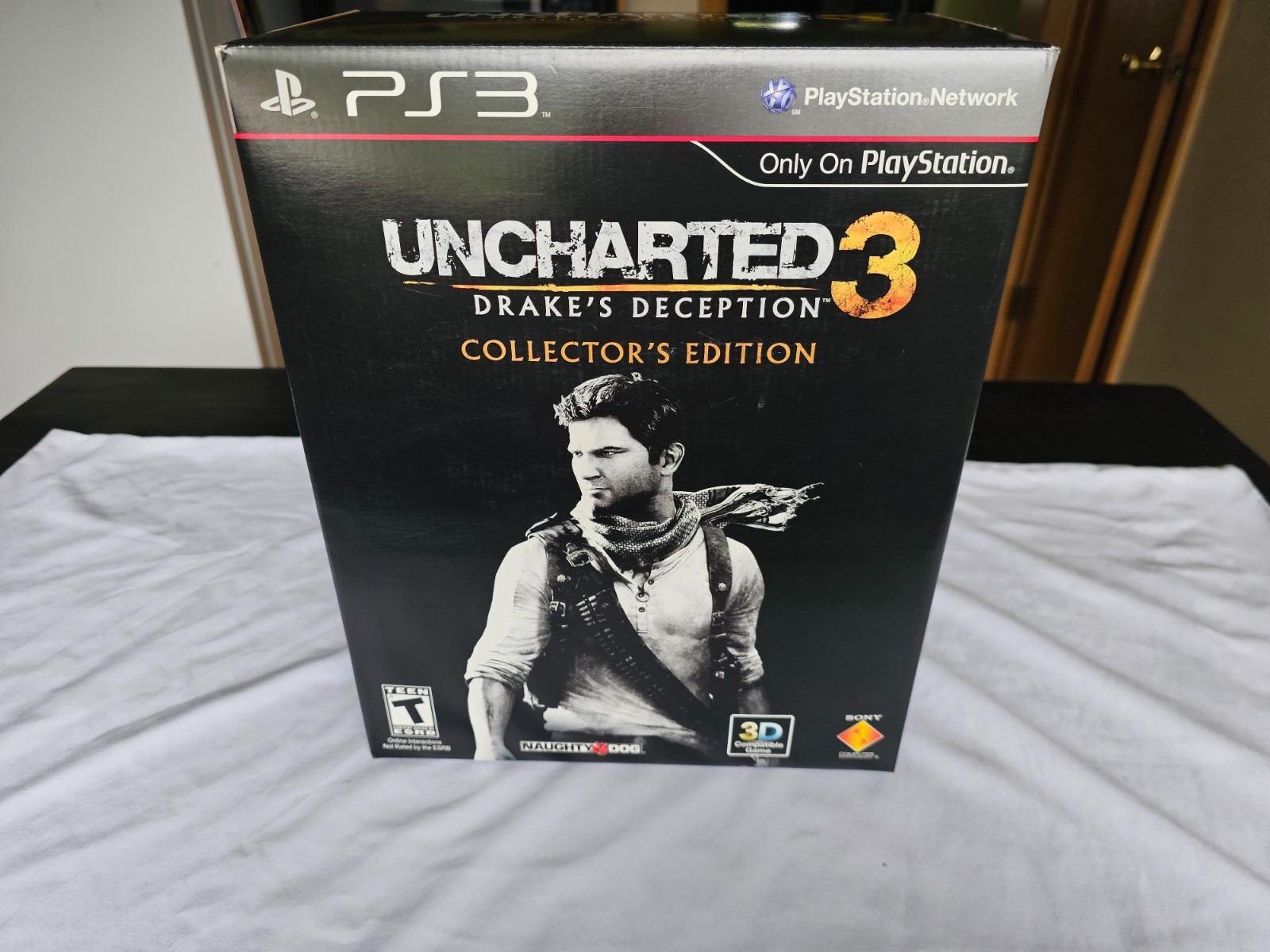 Uncharted 3 Drake’s Deception Collectors Edition PlayStation 3, Complete in Box