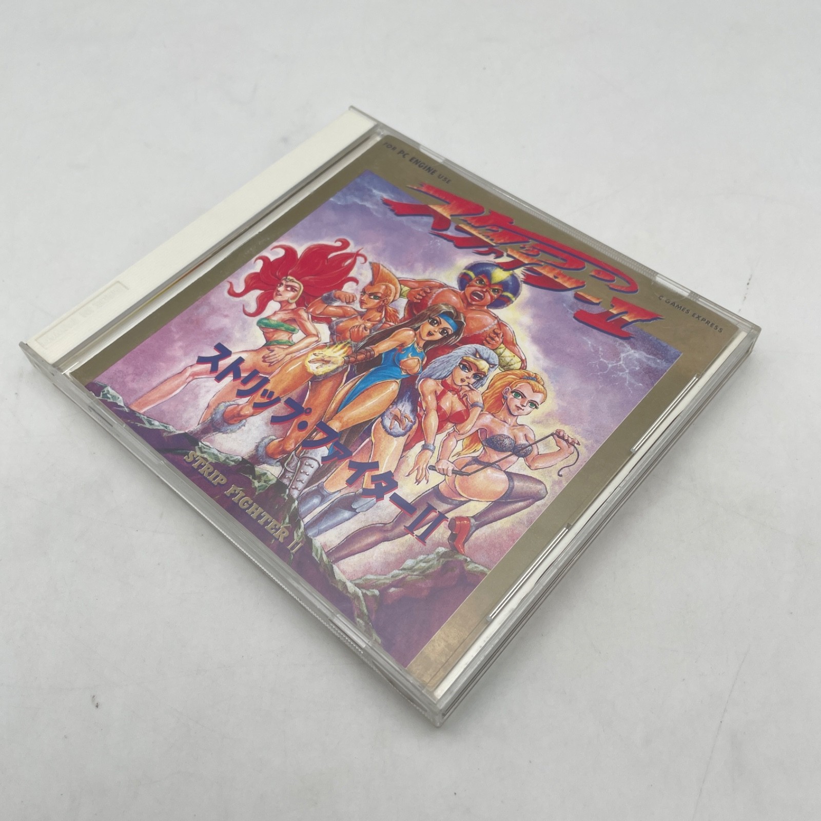 PC Engine HuCARD STRIP FIGHTER II 2 Japan Retro Game