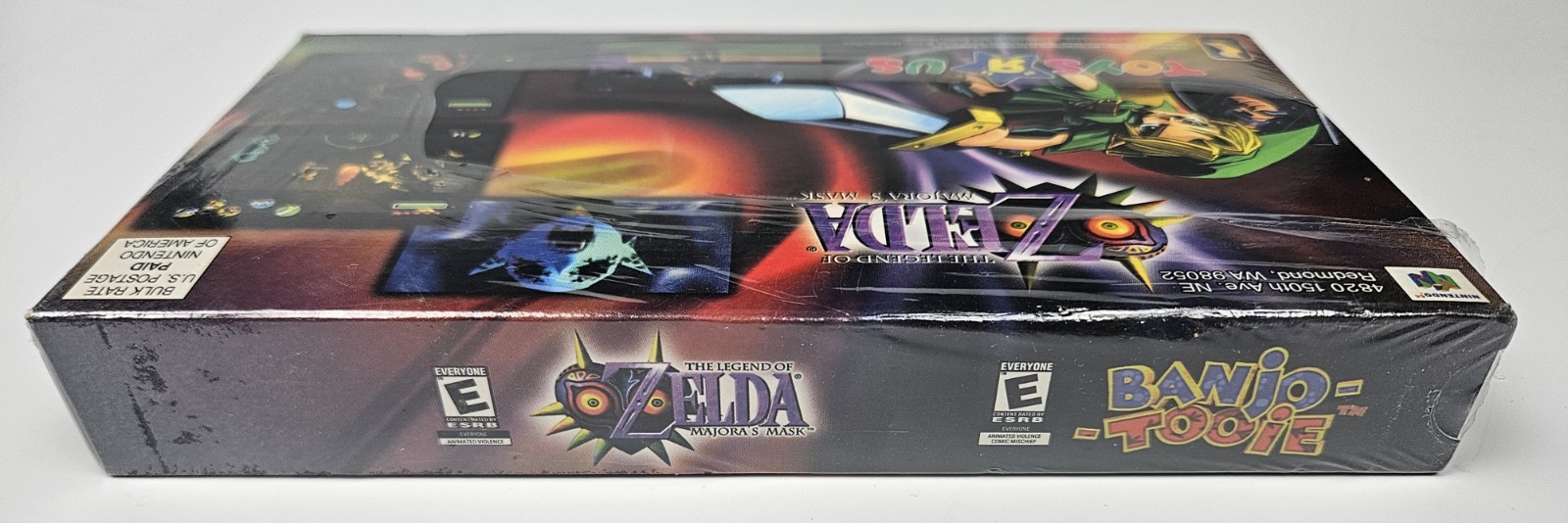 Legend Of Zelda Majoras Mask Banjo-Tooie N64 Toys R Us Promo VHS New Sealed READ