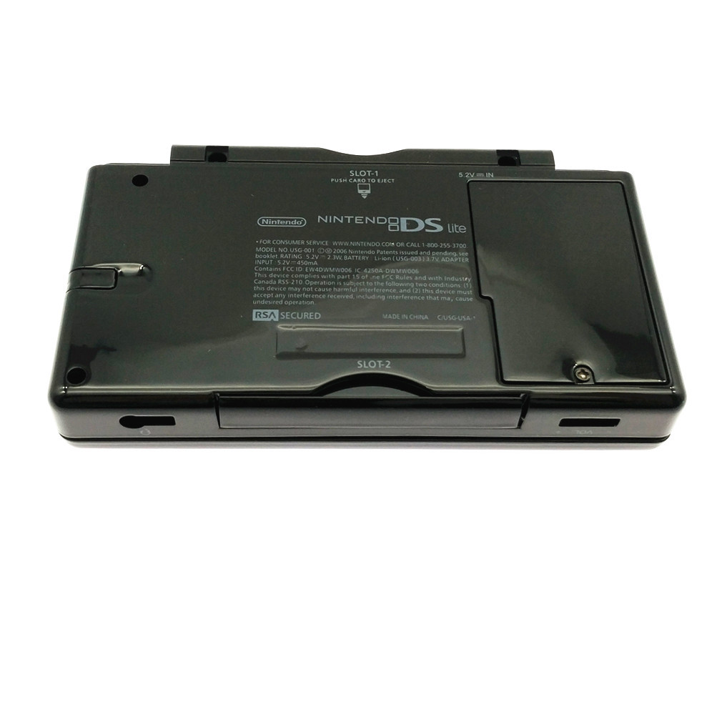 Black Pokemen Housing Shell Case For Nintendo DS Lite NDSL DSL Case