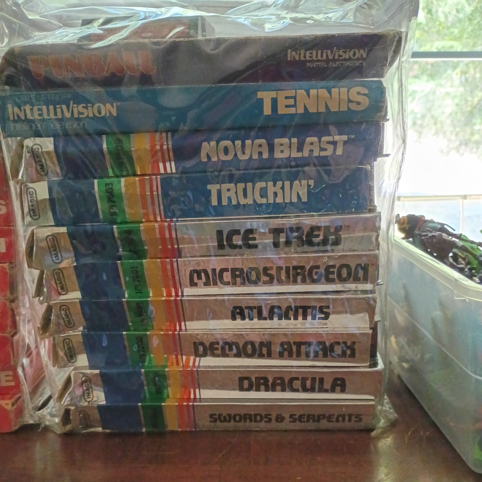 Intellivision Game Lot Of 22Complete Manuals Overlays Sports Hong Kong