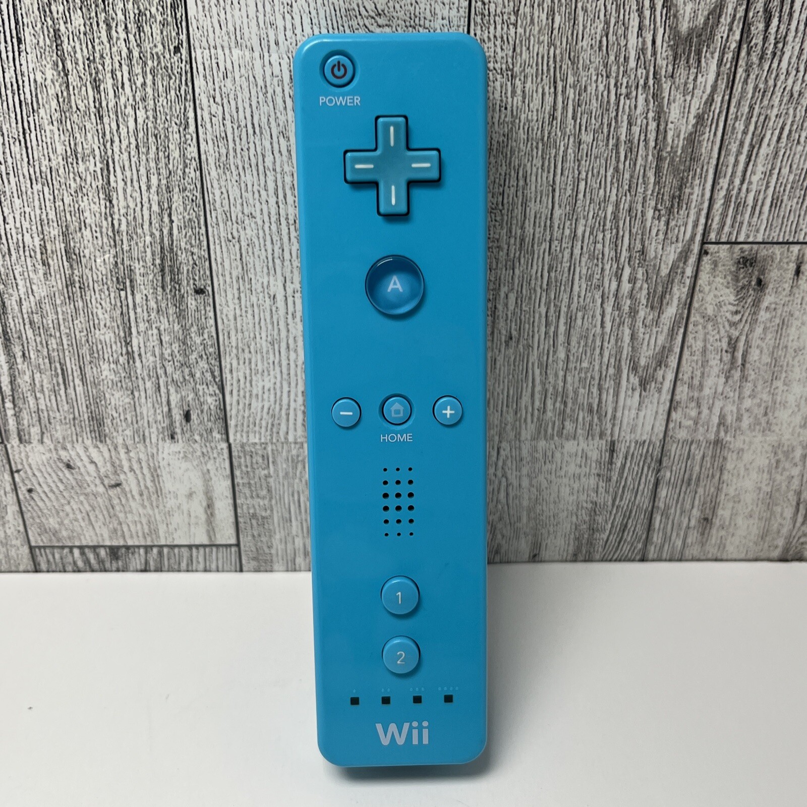 Nintendo Wii Controller Blue RVL-036 Tested